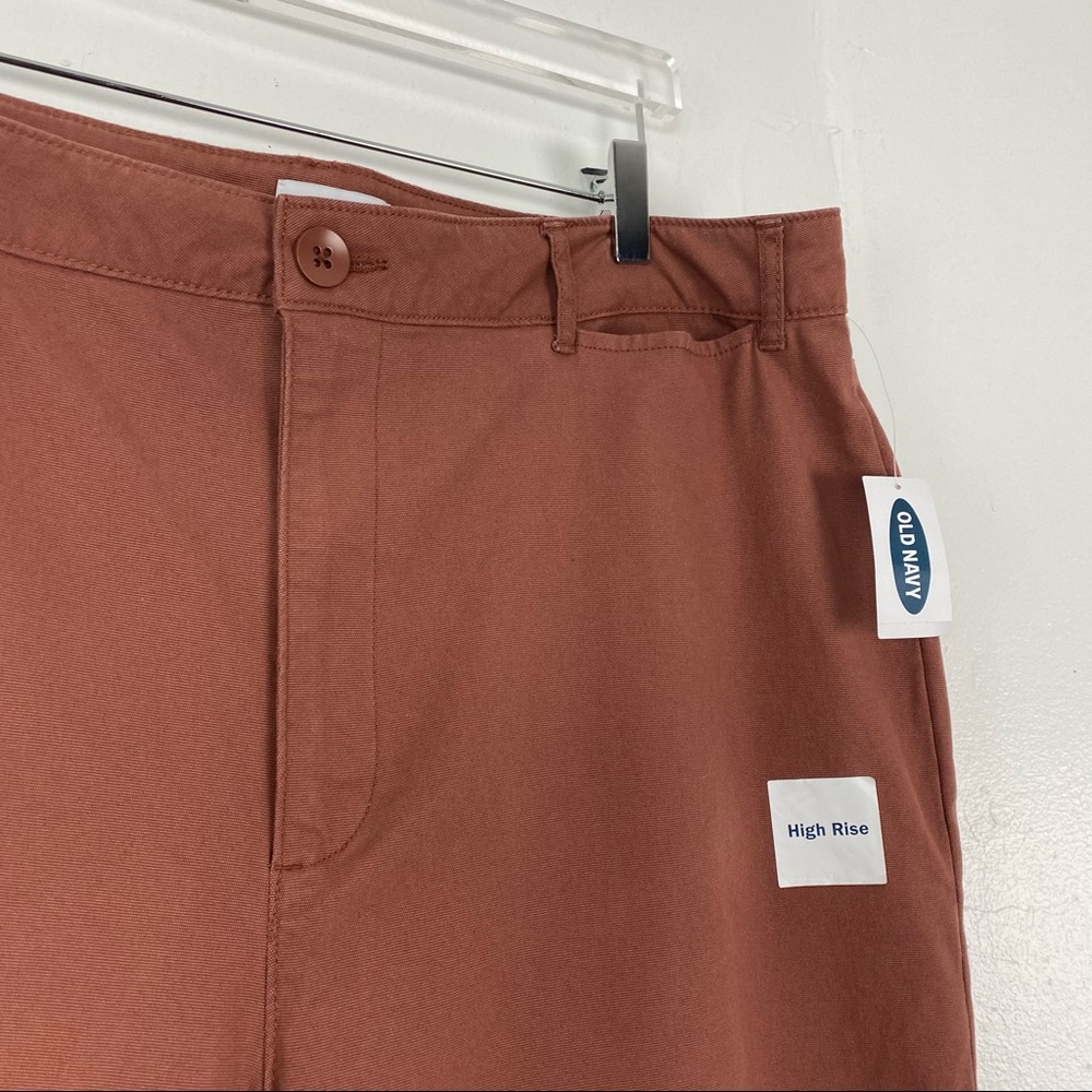 Old Navy High Waist Wide Leg Crop Pants - Picture 6 of 8
